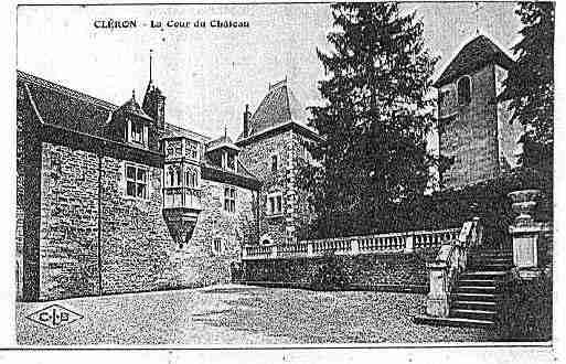 Ville de CLERON Carte postale ancienne