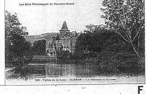 Ville de CLERON Carte postale ancienne