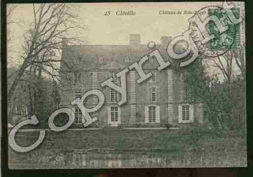 Ville de CLEVILLE Carte postale ancienne