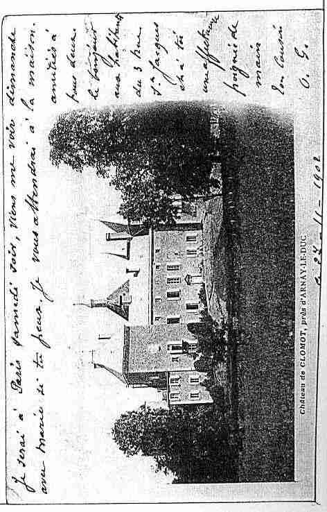 Ville de CLOMOT Carte postale ancienne Ville de CLOMOT Carte postale ancienne