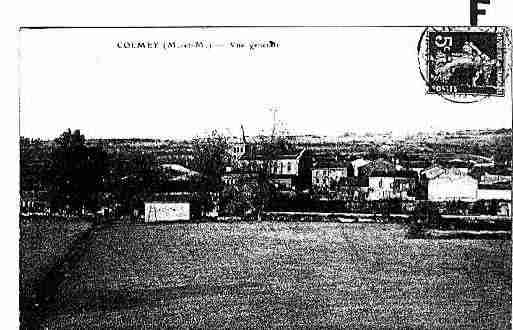 Ville de COLMEY Carte postale ancienne