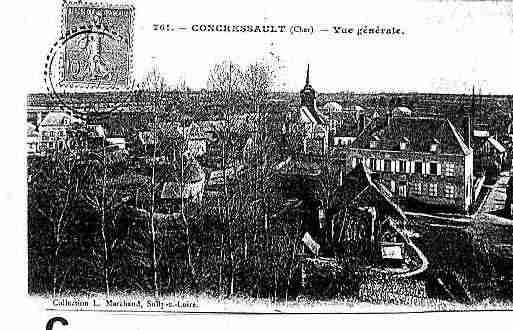 Ville de CONCRESSAULT Carte postale ancienne