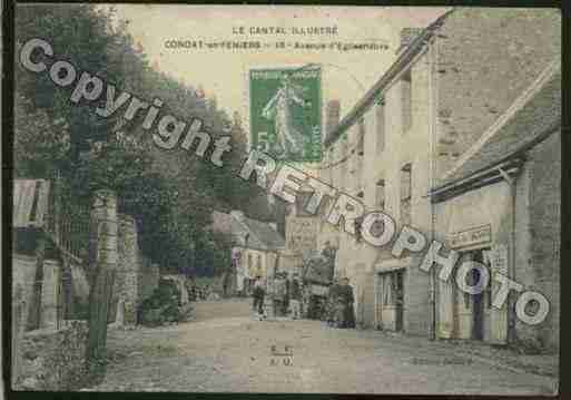 Ville de CONDAT Carte postale ancienne