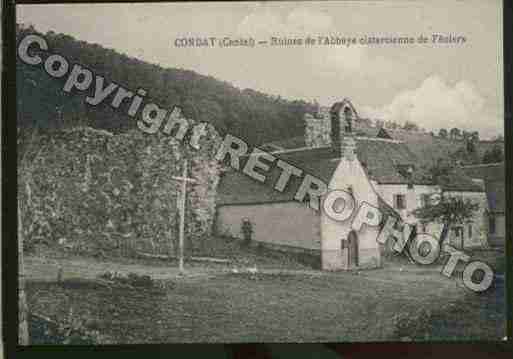 Ville de CONDAT Carte postale ancienne