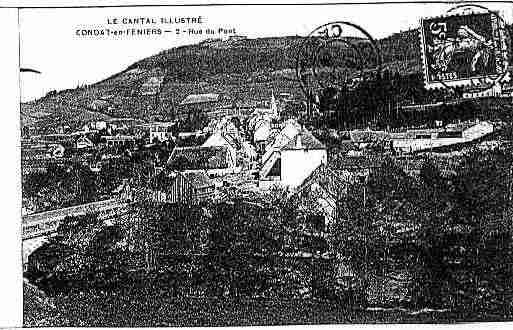 Ville de CONDAT Carte postale ancienne