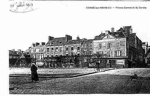 Ville de CONDESURNOIREAU Carte postale ancienne