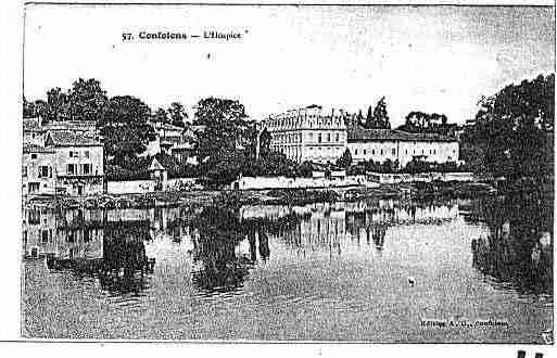 Ville de CONFOLENS Carte postale ancienne