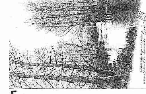 Ville de CONFOLENS Carte postale ancienne