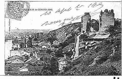 Ville de CONFOLENS Carte postale ancienne