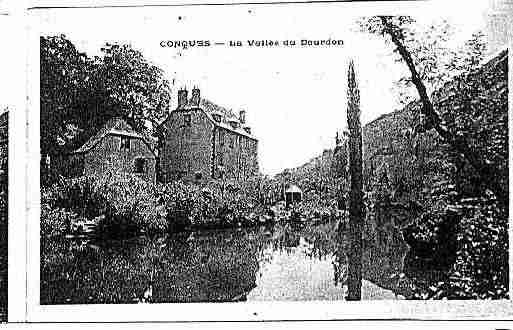 Ville de CONQUES Carte postale ancienne