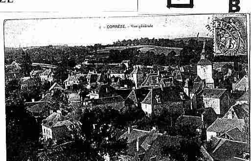 Ville de CORREZE Carte postale ancienne