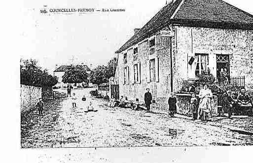 Ville de COURCELLESLESMONTBARD Carte postale ancienne