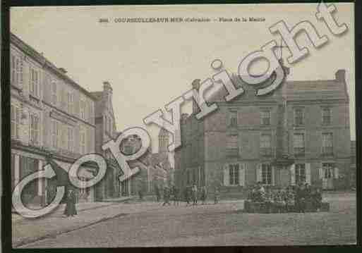 Ville de COURSEULLESSURMER Carte postale ancienne Ville de COURSEULLESSURMER Carte postale ancienne