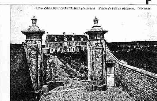 Ville de COURSEULLESSURMER Carte postale ancienne