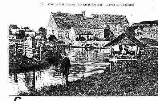 Ville de COURSEULLESSURMER Carte postale ancienne