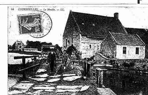 Ville de COURSEULLESSURMER Carte postale ancienne