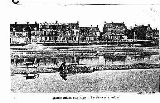Ville de COURSEULLESSURMER Carte postale ancienne Ville de COURSEULLESSURMER Carte postale ancienne