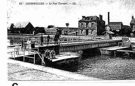Ville de COURSEULLESSURMER Carte postale ancienne Ville de COURSEULLESSURMER Carte postale ancienne