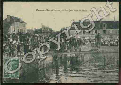 Ville de COURSEULLESSURMER Carte postale ancienne