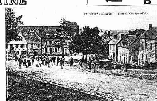 Ville de COURTINE(LA) Carte postale ancienne