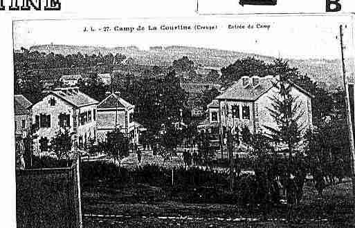 Ville de COURTINE(LA) Carte postale ancienne