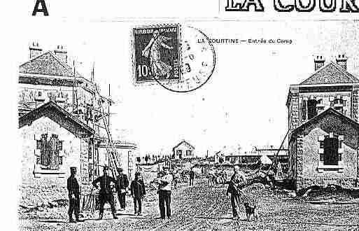 Ville de COURTINE(LA) Carte postale ancienne