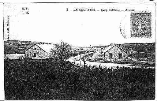 Ville de COURTINE(LA) Carte postale ancienne