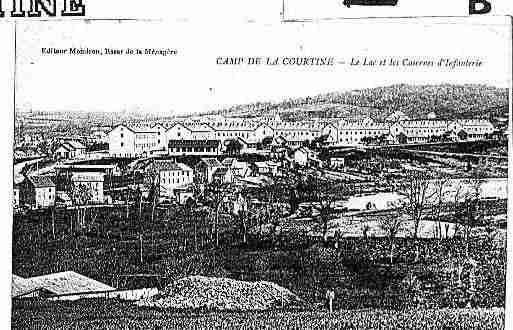 Ville de COURTINE(LA) Carte postale ancienne