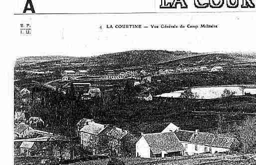 Ville de COURTINE(LA) Carte postale ancienne