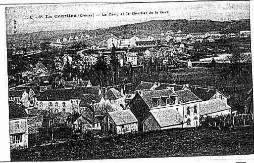 Ville de COURTINE(LA) Carte postale ancienne