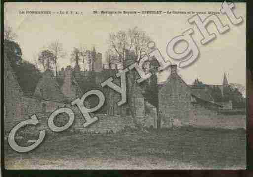 Ville de CREULLY Carte postale ancienne