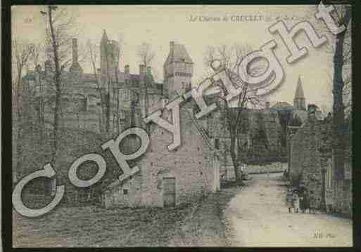 Ville de CREULLY Carte postale ancienne