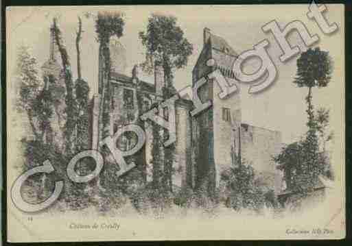 Ville de CREULLY Carte postale ancienne