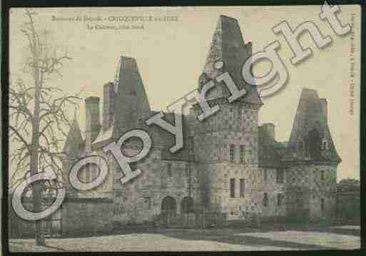 Ville de CRICQUEVILLEENAUGE Carte postale ancienne