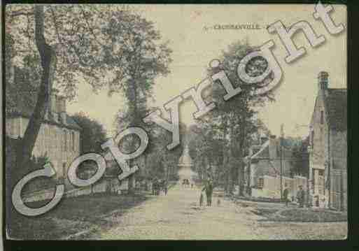 Ville de CROISSANVILLE Carte postale ancienne