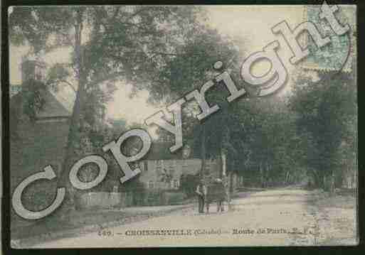 Ville de CROISSANVILLE Carte postale ancienne