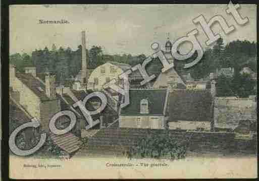 Ville de CROISSANVILLE Carte postale ancienne