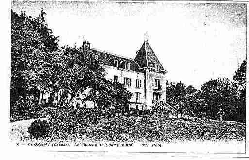 Ville de CROZANT Carte postale ancienne