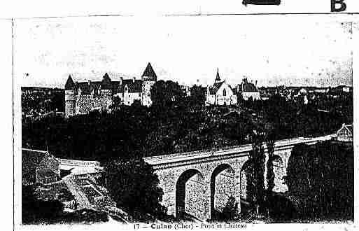 Ville de CULAN Carte postale ancienne Ville de CULAN Carte postale ancienne