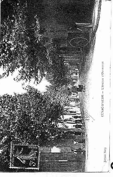 Ville de CUXACD\'AUDE Carte postale ancienne