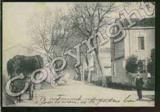 Ville de CUXACD\'AUDE Carte postale ancienne