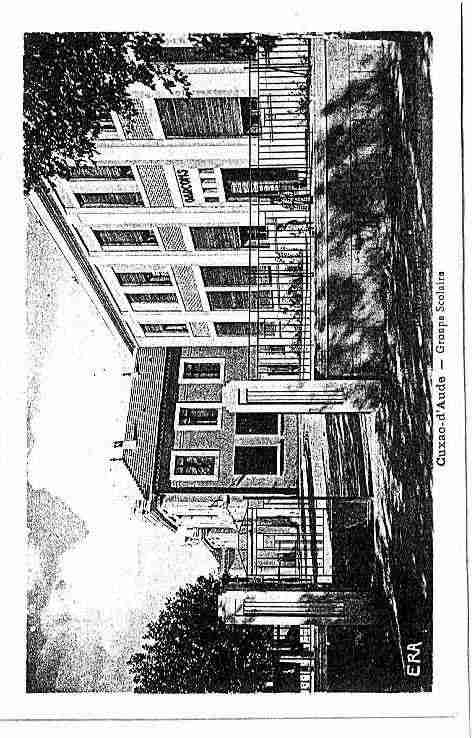 Ville de CUXACD\'AUDE Carte postale ancienne