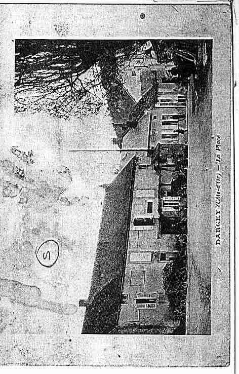 Ville de DARCEY Carte postale ancienne Ville de DARCEY Carte postale ancienne