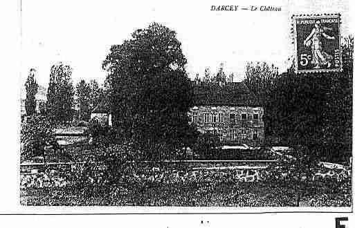 Ville de DARCEY Carte postale ancienne