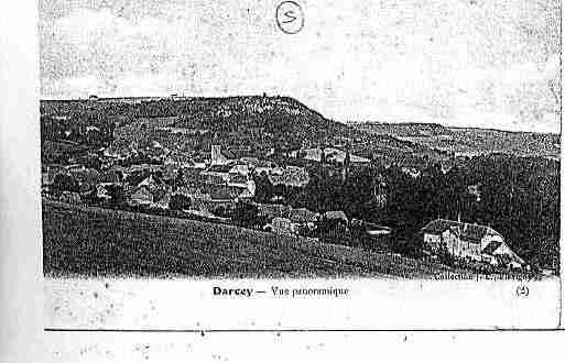 Ville de DARCEY Carte postale ancienne