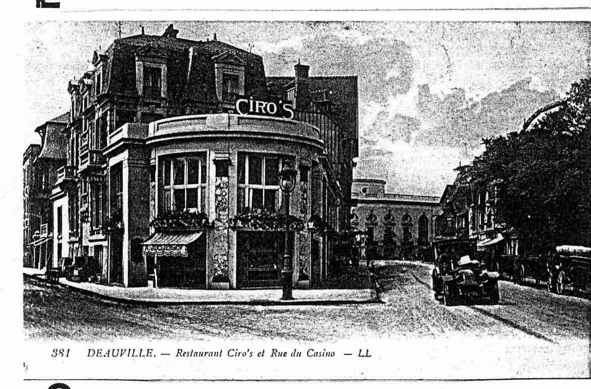 Ville de DEAUVILLE Carte postale ancienne