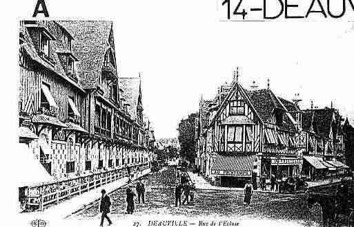 Ville de DEAUVILLE Carte postale ancienne