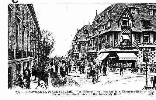 Ville de DEAUVILLE Carte postale ancienne