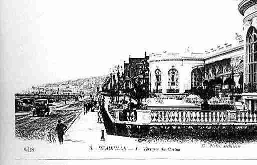 Ville de DEAUVILLE Carte postale ancienne