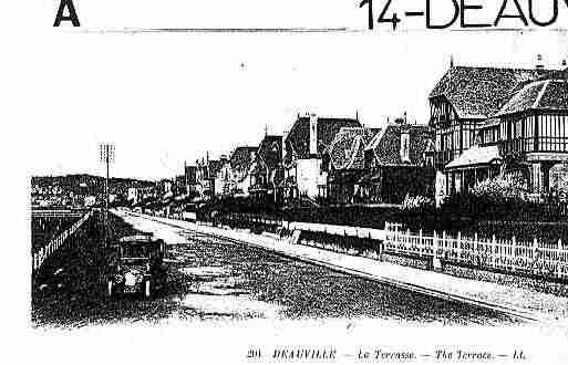 Ville de DEAUVILLE Carte postale ancienne